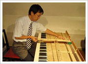 ピアノの鍵盤調整2