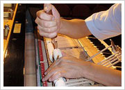 ピアノの整音作業2